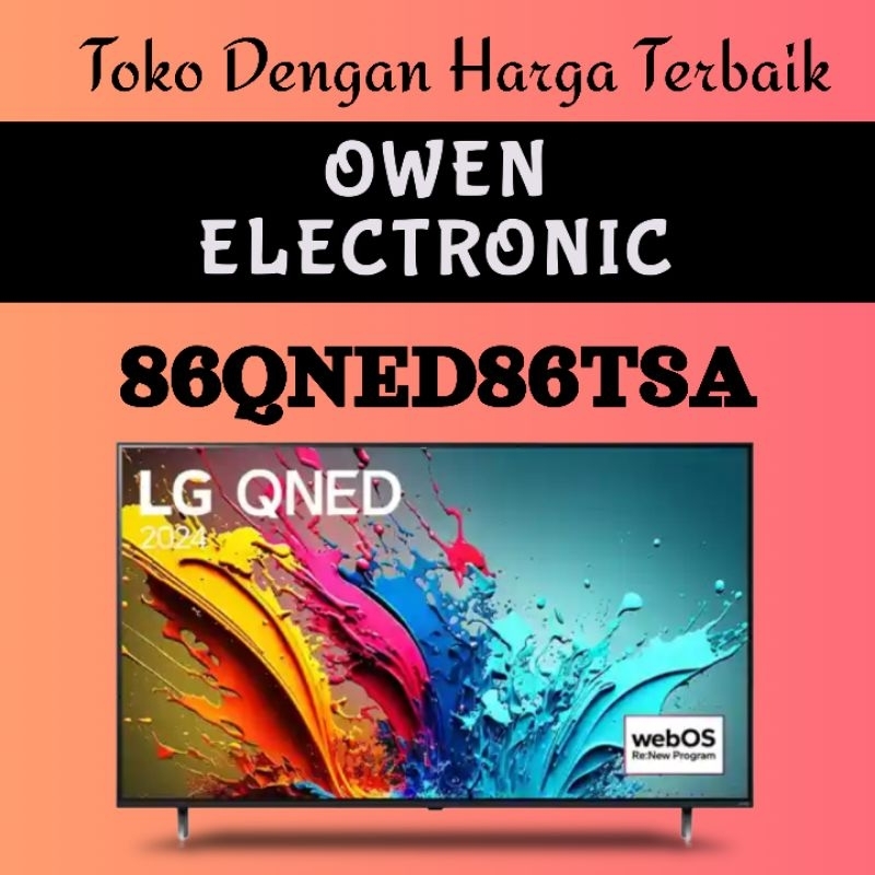 LG 86 inch 4K QNED UHD SMART TV 86QNED86TSA