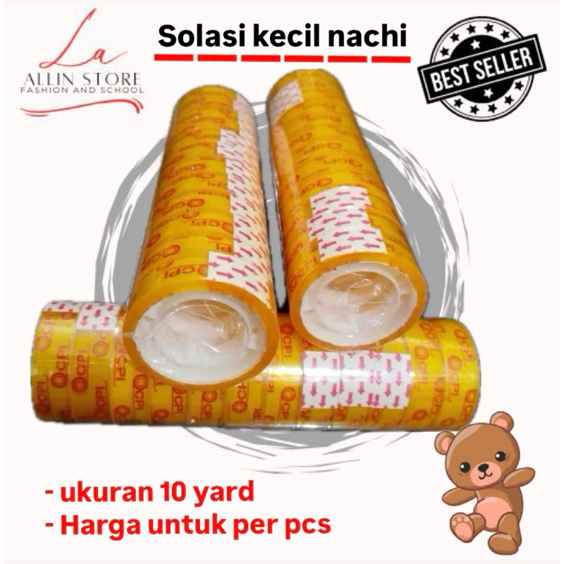 ISolasi lakban Bening Kecil Nachi
