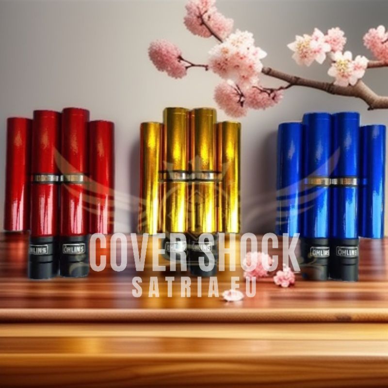 Cover shock/variasi shockbreaker depan full atas bawah motor Satria Fu/fi