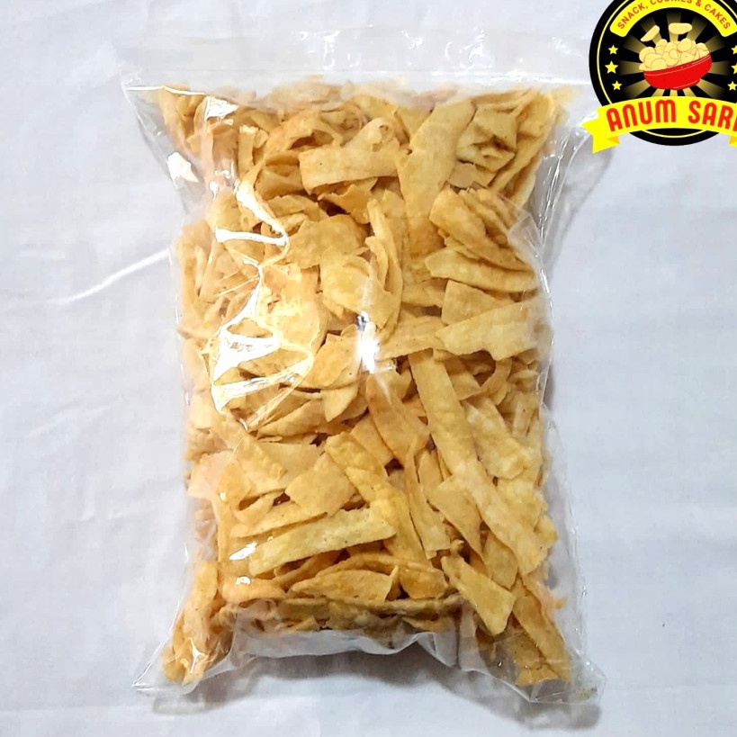 

BONUS MENARIK Mangleng Keripik Singkong Asin Original 45 Gram Anum Sari