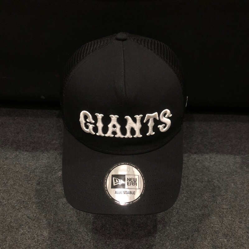 Topi new era giants model jaring trucker second original