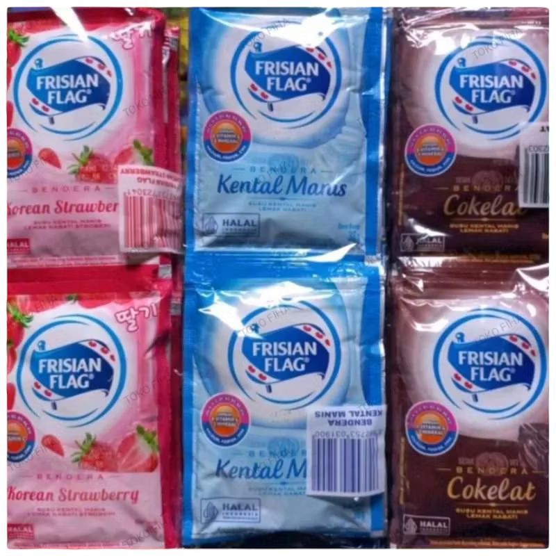 

Susu sachet Frisian flag 38g 1 pac isi 6 sachet