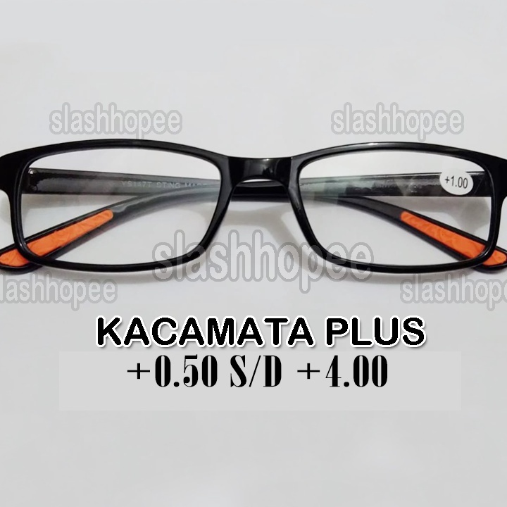 HARGA TERJUN BEBAS Kacamata Plus Lentur Kacamata Baca Kacamata Anti Patah Kacamata Elastis 5 sd 4