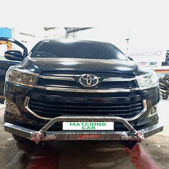 Tanduk Depan Innova Lama Towing Bar Bumper Guard Rhino Original Besi