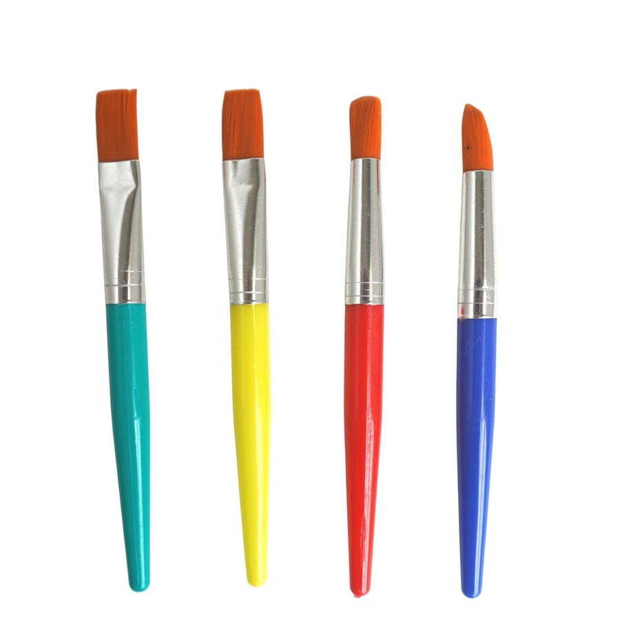 

PROMO GILAGILAAN Big Brush Kids Painting Kuas Lukis Anak isi 4