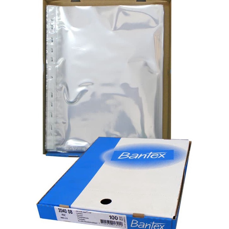 

ART F2M7 BANTEX POCKET A4 24 84 BANTEX POCKET F4 FOLIO 8843 CLEAR ISI 1
