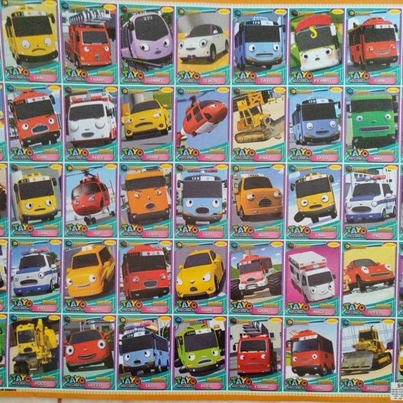 POSTER GUNTING GAMBAR GAMBARAN Gunting Mainan Anak Karakter/ mainan jadul/mainan kartu bergambar
