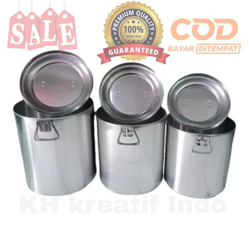 Dandang bakso alumunium dan stenlist stel Tebal 0,8Mm ukuran 30cm 35cm 40cm 45cm