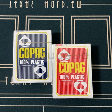 GARANSI PRODUK COPAG Playing Card Jumbo Face Plastic PVC Waterproof Kartu Remi Poker