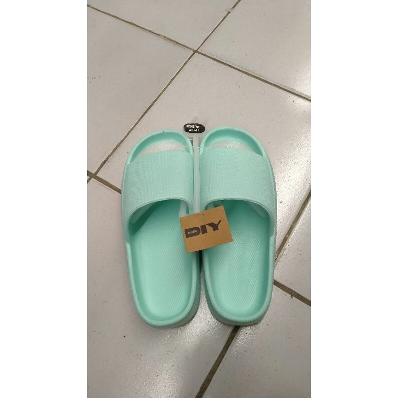 Sandal Eva Women Mr Diy  green ukuran 40-41