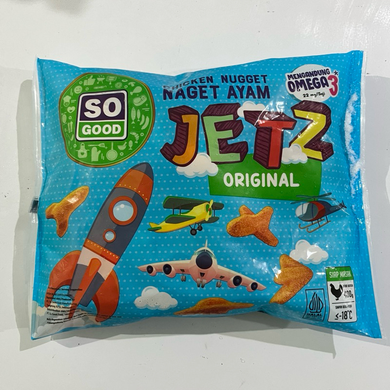 

SO GOOD JET NUGGET ORI 400g