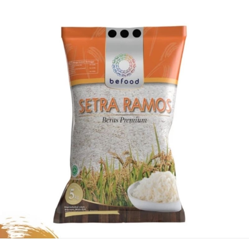 beras premium setra ramos 5 kg eceran grosir