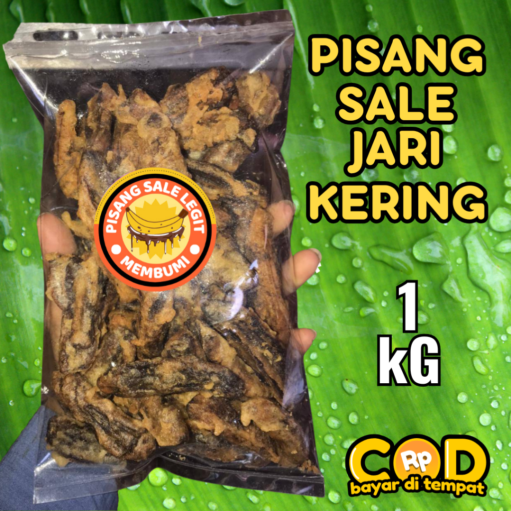 

Cemilan Pisang Sale Jari Manis super legit