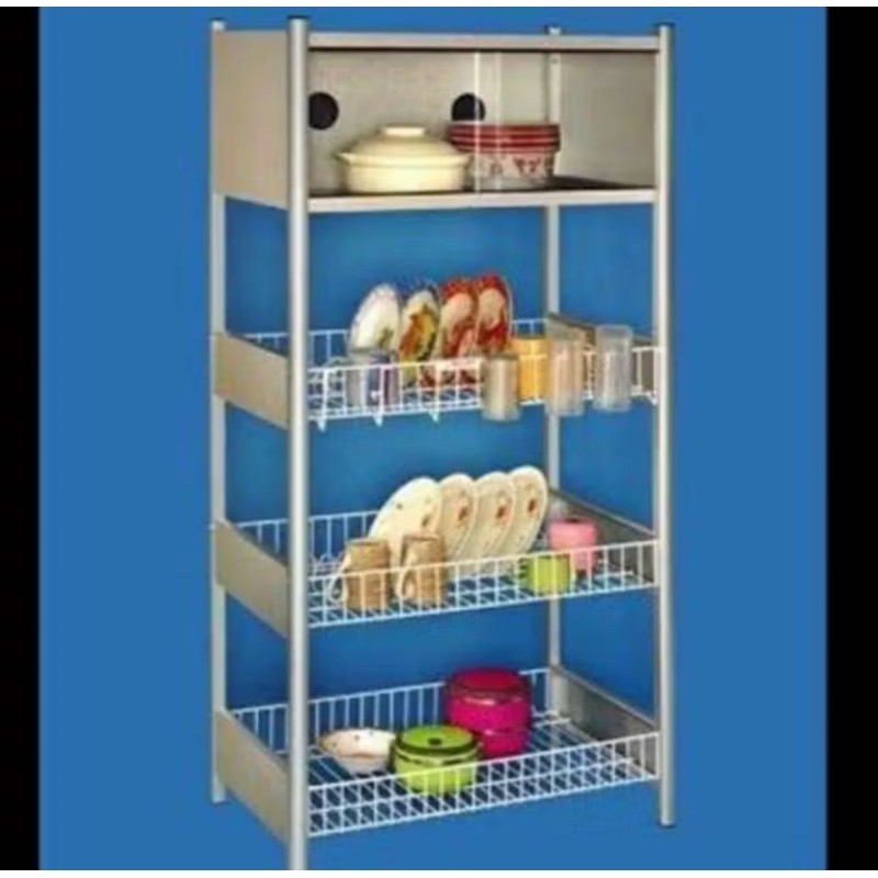 Rak piring master kaca asli