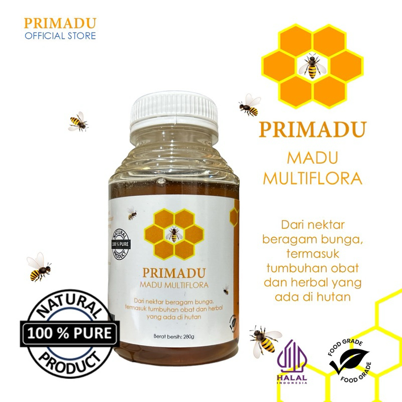 

Madu Asli PRIMADU Madu Multiflora