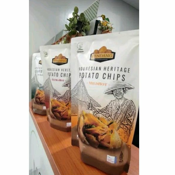 

KENDANG ( Keripik Kentang Rasa Nendang ) Indonesian Heritage Potato Chips