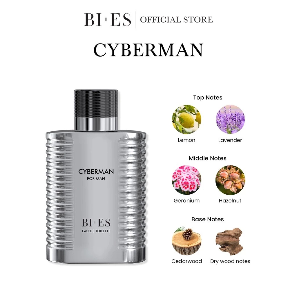 BIES Cyberman Parfum Pria - EDT 100ml