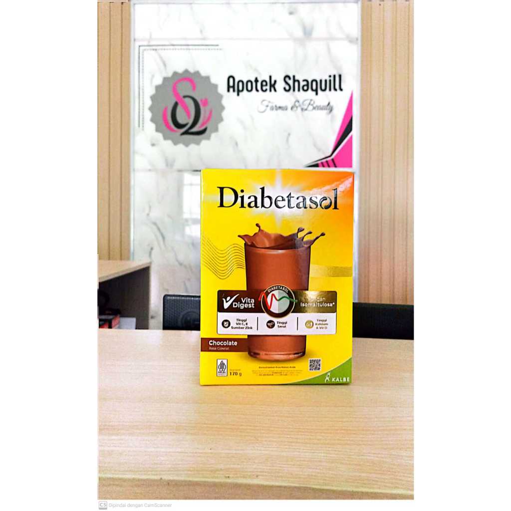 

Diabetasol Vita Digest Susu Rasa Cokelat 170 g