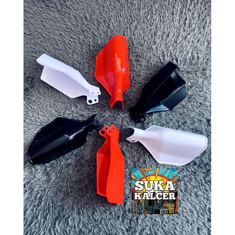 HANDGUARD TRAIL VINTAGE ALA HONDA XR UNTUK FAZZIO FILANO SPACY VESPA SCOOPY MIO BEAT DAN UNIVERSAL