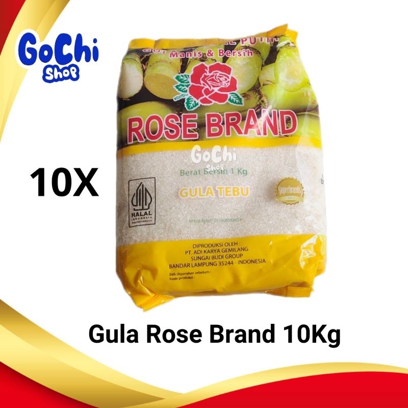 

10Kg Gula Rosebrand Kuning/Hijau (isi 10pcs)