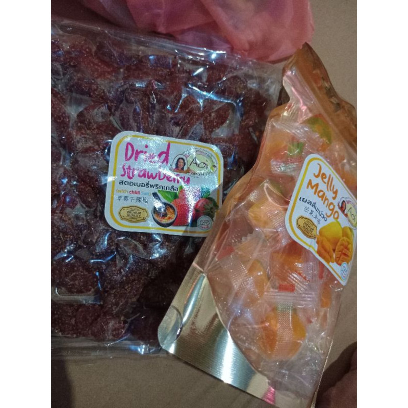 

manisan dan buah kering