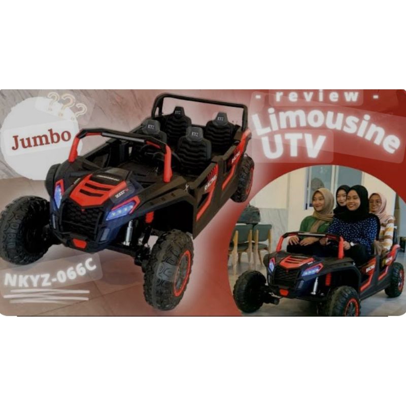 Mobil Aki UTV Limosin 4 seater jumbo size