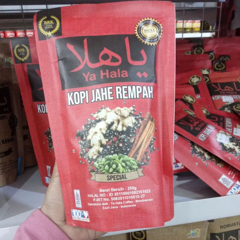 

Ya hala Kopi Jahe Rempah 250gr