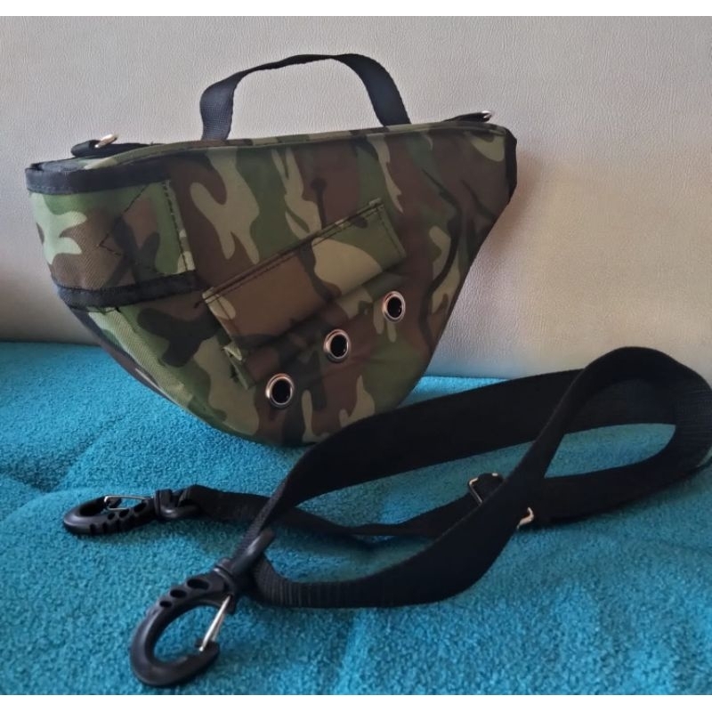 TAS AYAM HUTAN PIKAT LORENG HIJAU 01