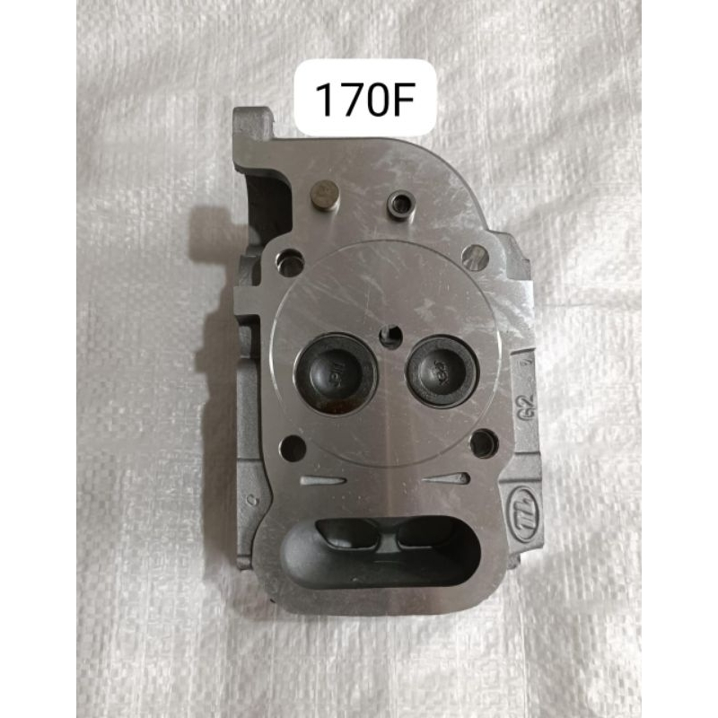 170F cylinder head AssyCylinder head komplit untuk mesin KAMA / KIPOR type 170F