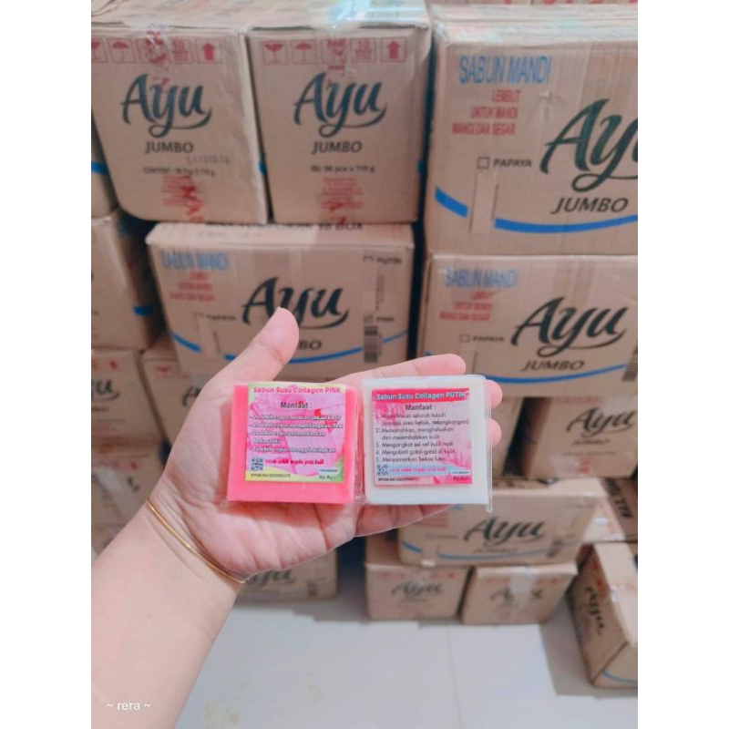 Sabun Susu Collagen Pemutih Badan BPOM