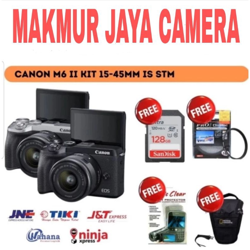 CANON EOS M6 MARK II KIT 15-45MM