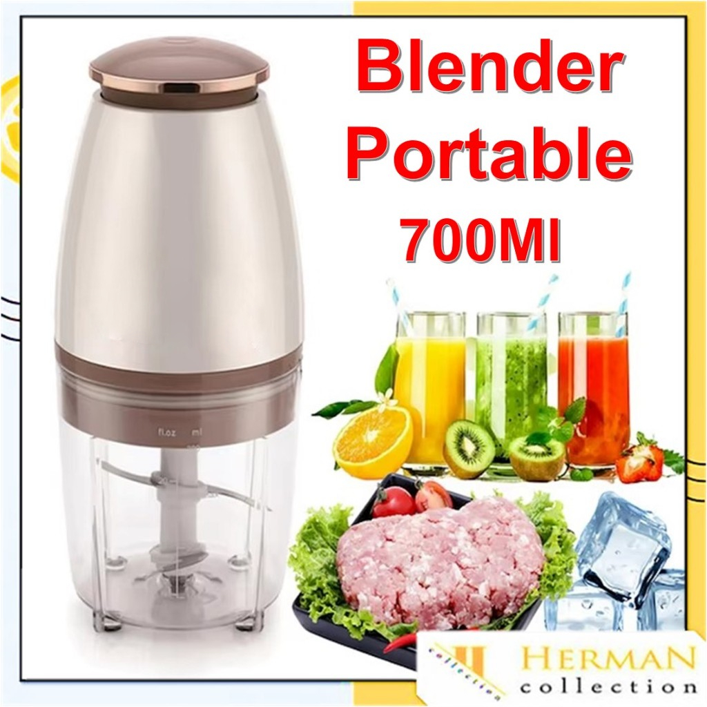 HC Blender Kapsul Portable 350 Watt  220 Volt Penghalus Daging dan Buah Capsule Cutter Quatre Elektr