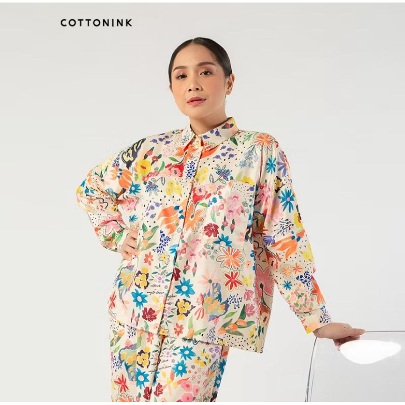 Preloved Kemeja Cotton Ink x NASL