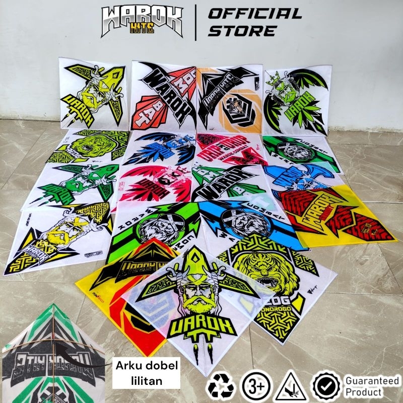 50pcs Layangan Sukhoi Super Petung Dobel Lilitan WAROK Enak Buat Jepret dan Manuver Mantap (Daily Us