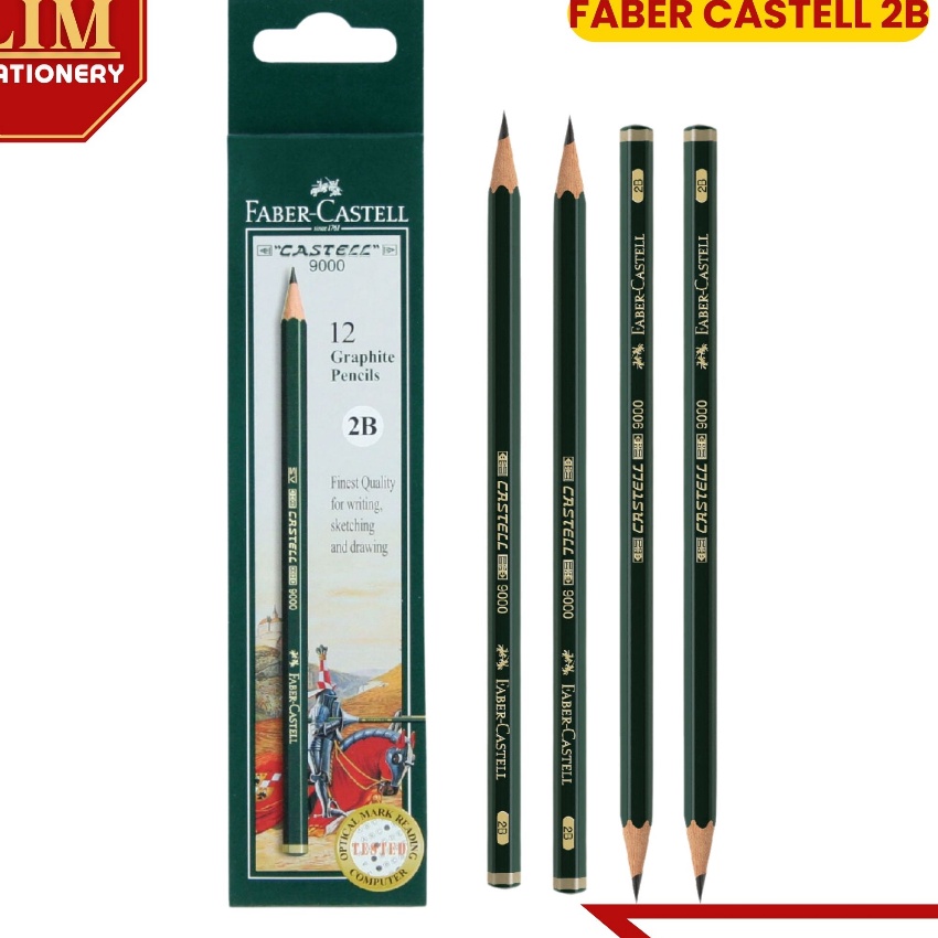 

Wah Pensil 2B FABER CASTELL PACK