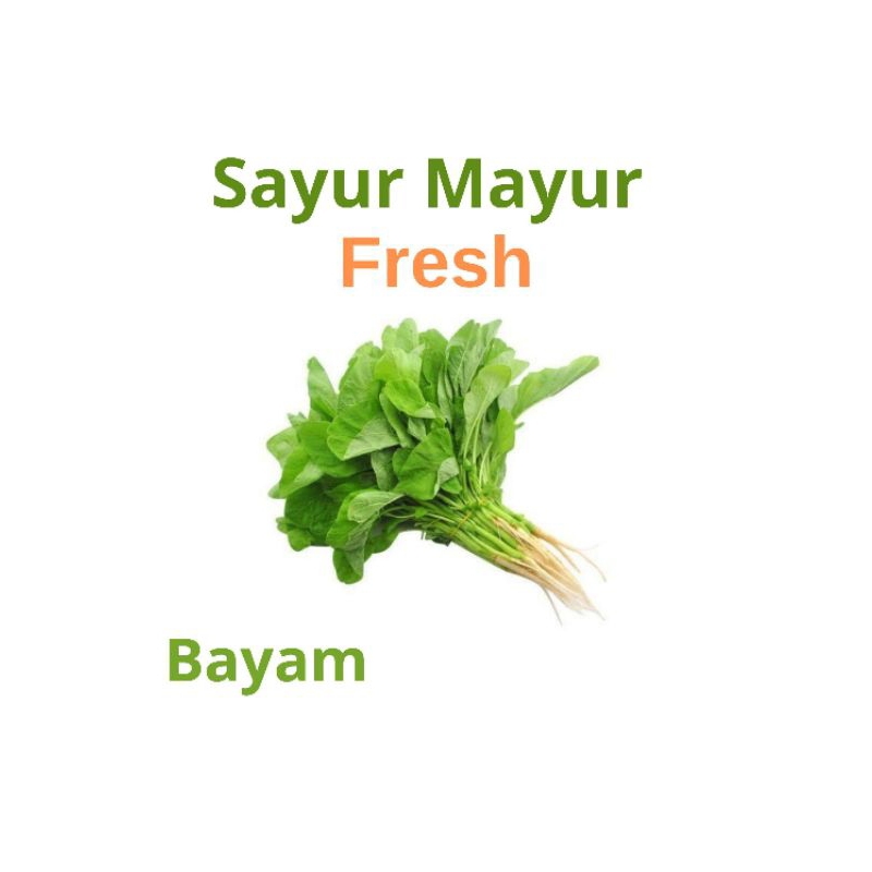 

Sayur bayam 250 gr