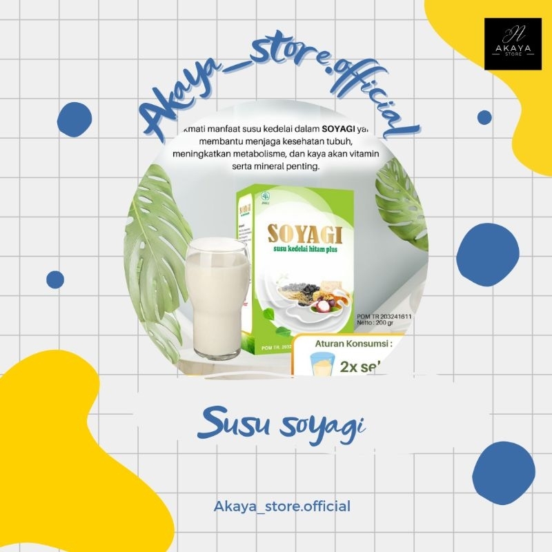 

[Bariklana] Susu soyagi 200gr/susu soya/susu kedelai/susu diet