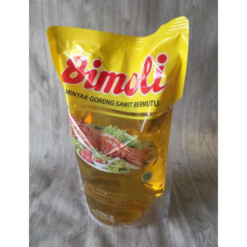 

Minyak goreng Bimoli 2 liter