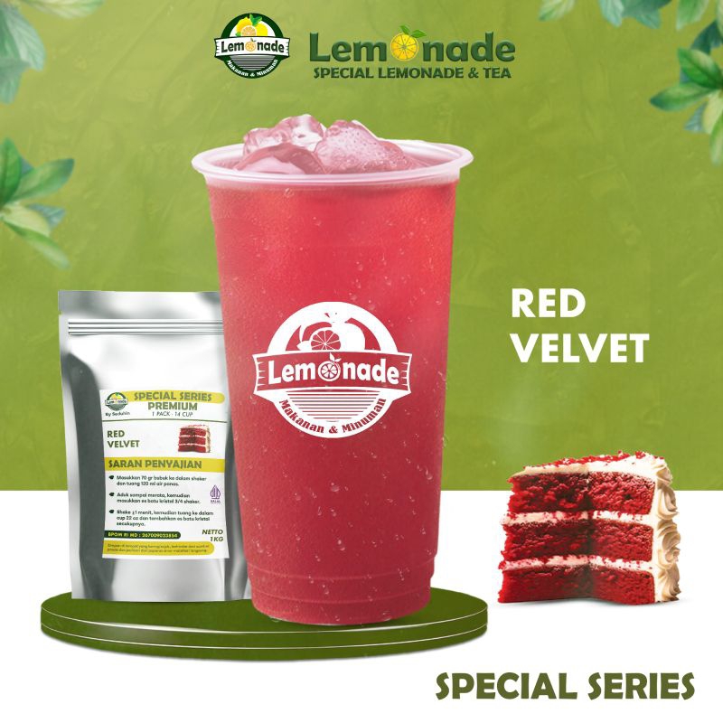 

LEMONADEOFFICIAL - MINUMAN Red velvet 1KG