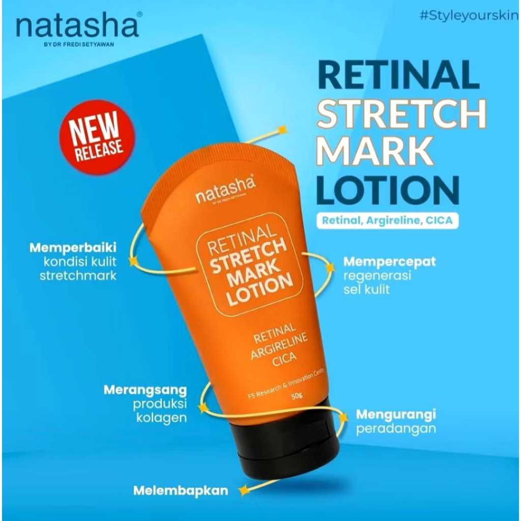 Natasha Retinal Stretch Mark Lotion