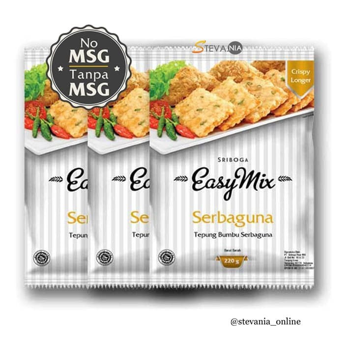 

Sriboga Easymix Serbaguna Kemasan 220 Gram