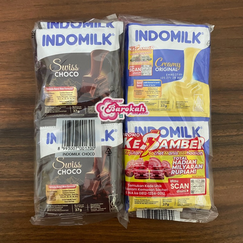 

Indomilk Susu Kental Manis 37g X 6 Sachet