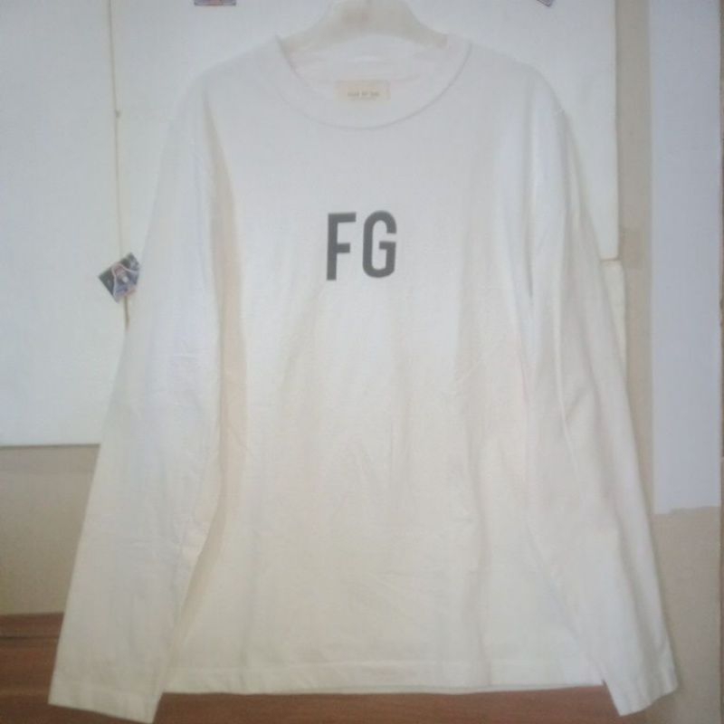 FEAR OF GOD t shirt long Sleeve size M fit L SECOND ORIGINAL