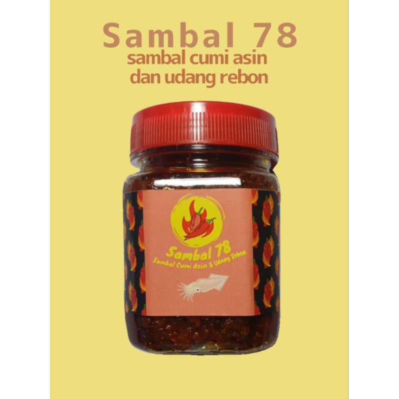 

Sambal Botol Cumi Asin dan Udang Rebon