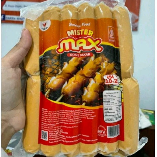 

sosis bakar mini mr max isi 12/mrmax sosis bakar mini