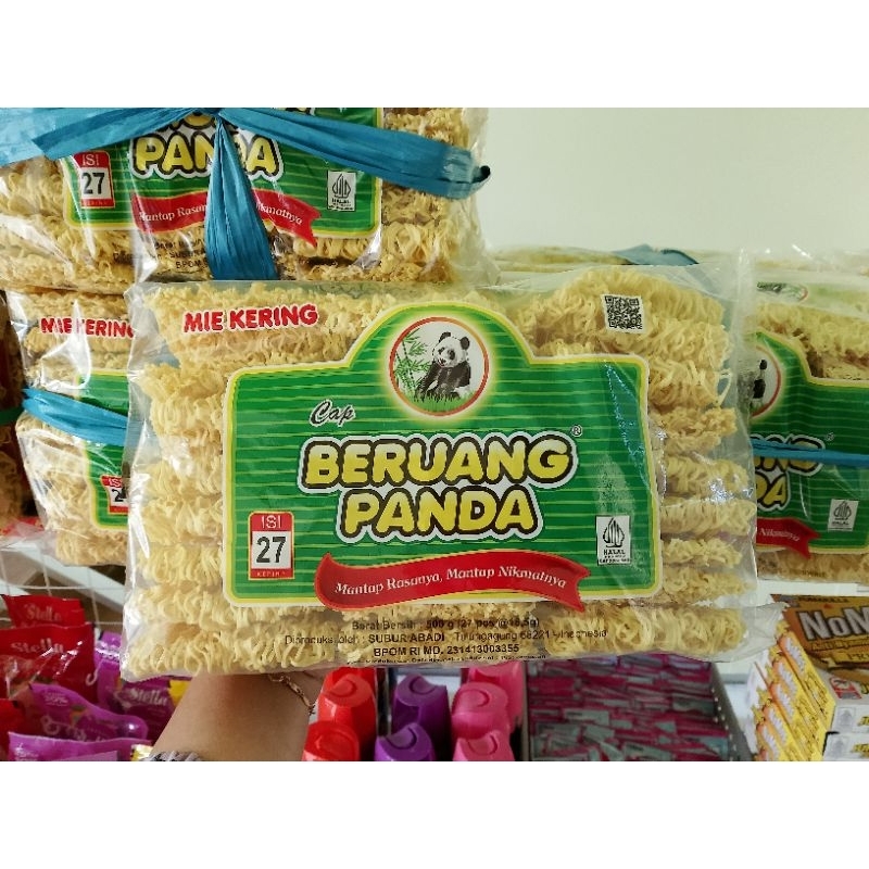 

MIE BERUANG PANDA 27