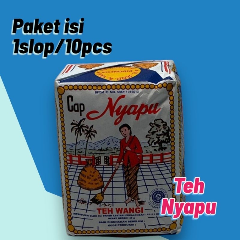 

TEH SOLO TEH NYAPU 1 PAK ISI 10 BUNGKUNG 40GRAM