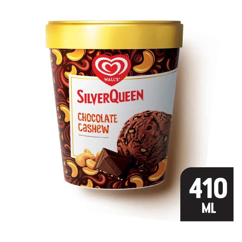 

Ice cream walls silverqueen 410 ml ( wajib tanya stok)