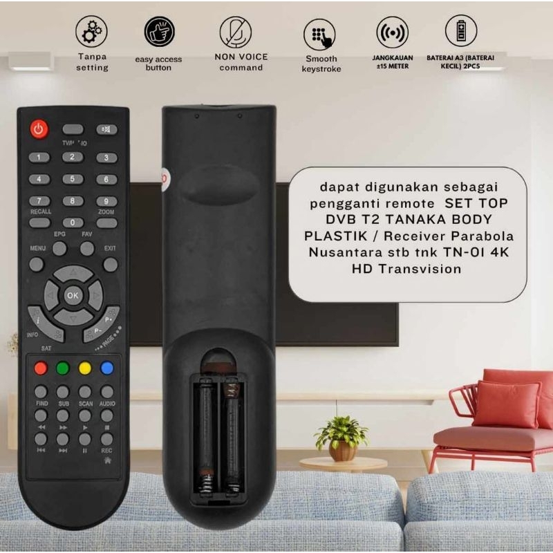 Remote set top box STB TANAKA / Remote STB Tanaka