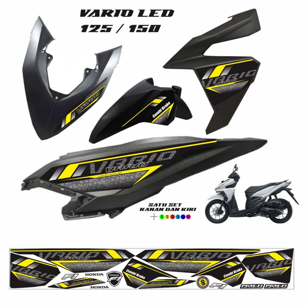 SETIKER MOTOR VARIO / STRIPING VARIO VARIO LED 125 FI / 150 LED